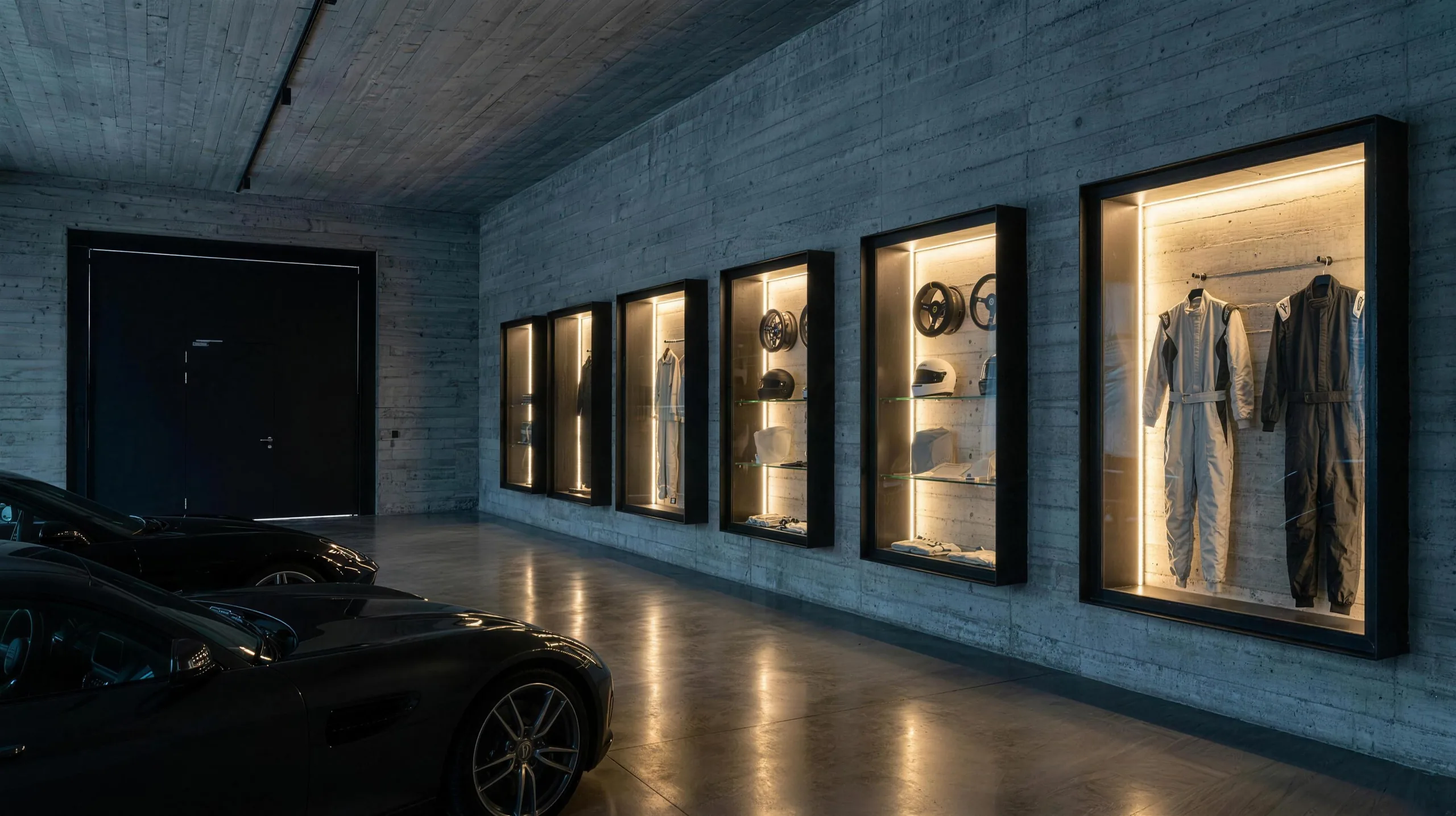 La colección · interior de garaje privado
